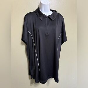 Livi‎ Active Black Polo, Size 22/24